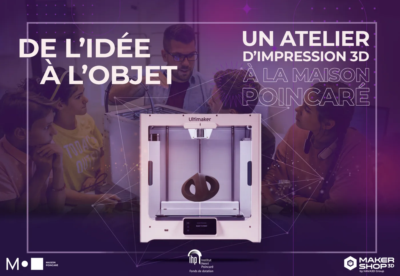 De l'idée à l'objet : un atelier d'impression 3D à la Maison Poincaré
