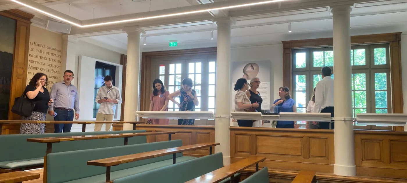 Visite de la maison henri poincaré par les ami.e.s du Fonds