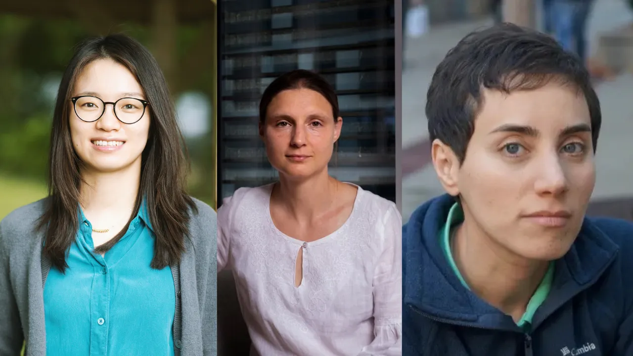 Les trois femmes décorée de la médaille Fields 